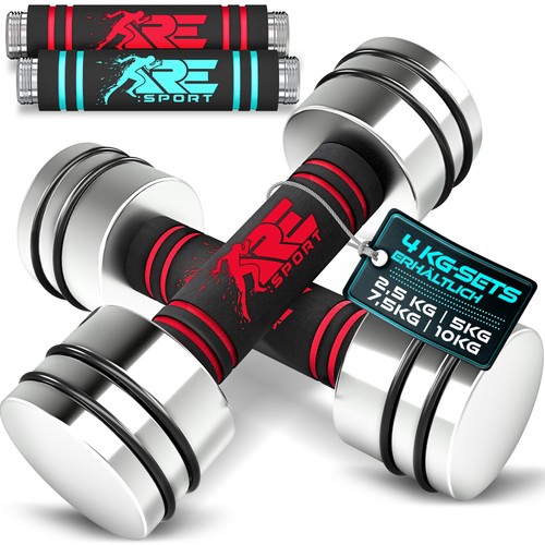 Sport 2er hanteln set - re:sport®,